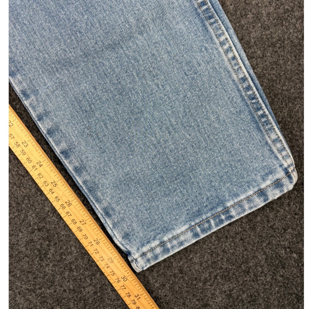 Wrangler Rugged Wear Light Wash Straight Leg Jeans Mens 34x32 Fits 32x30 - Picture 8 of 11